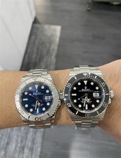 rolex yacht master vs gmt.